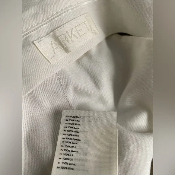 Like New Arket wool pants trousers size 36 (US size XS/S) - Picture 9 of 11